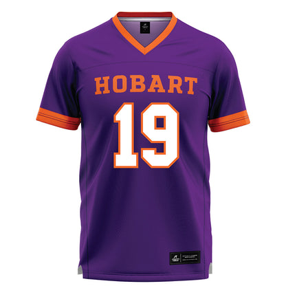 HWS - NCAA Men's Lacrosse : Nick Sotiropoulos - Purple Lacrosse Jersey-0