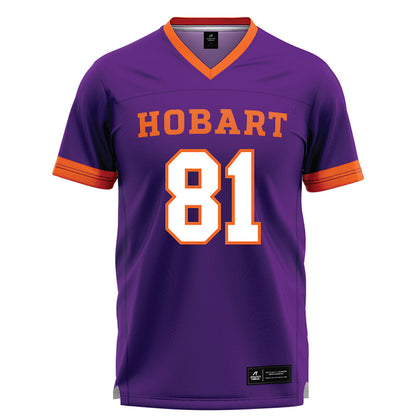 HWS - NCAA Men's Lacrosse : Brady Smith - Purple Lacrosse Jersey-0