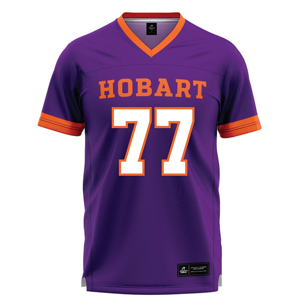 HWS - NCAA Men's Lacrosse : Colman Craft - Purple Lacrosse Jersey-0