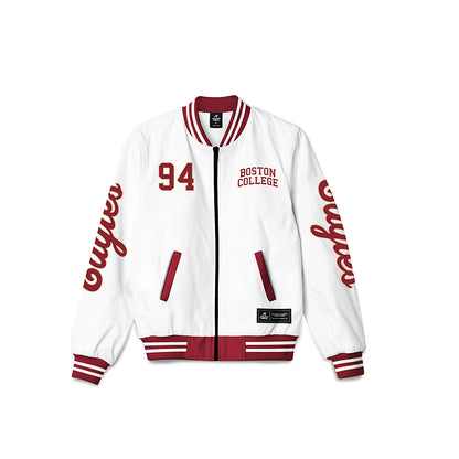 Boston College - NCAA Football : Jayzen Flint - Bomber Jacket-0
