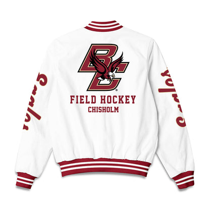 Boston College - NCAA Women's Field Hockey : Caroline Chisholm - Bomber Jacket-1