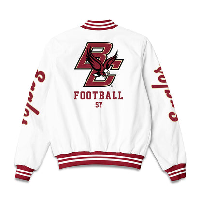 Boston College - NCAA Football : Pape Sy - Bomber Jacket-1