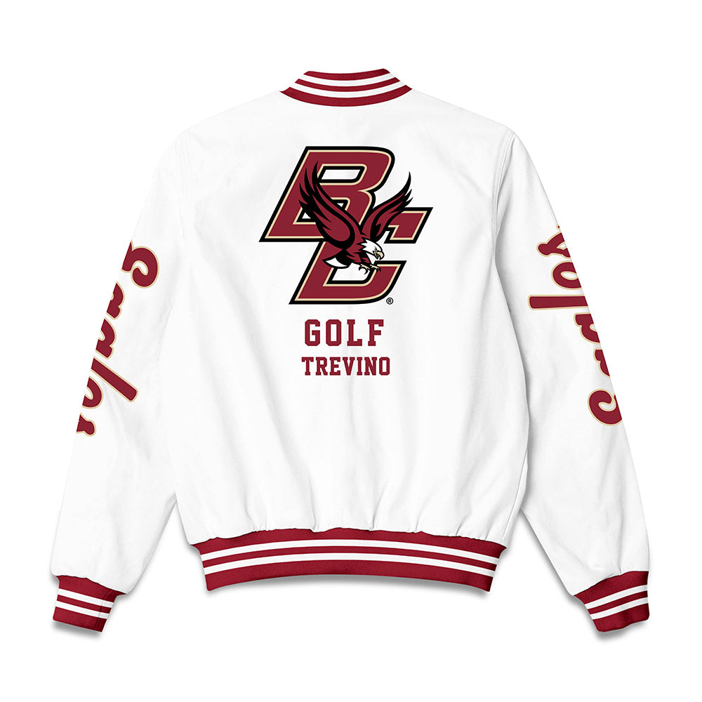 Boston College - NCAA Women's Golf : Ana Lucia Trevino - Bomber Jacket