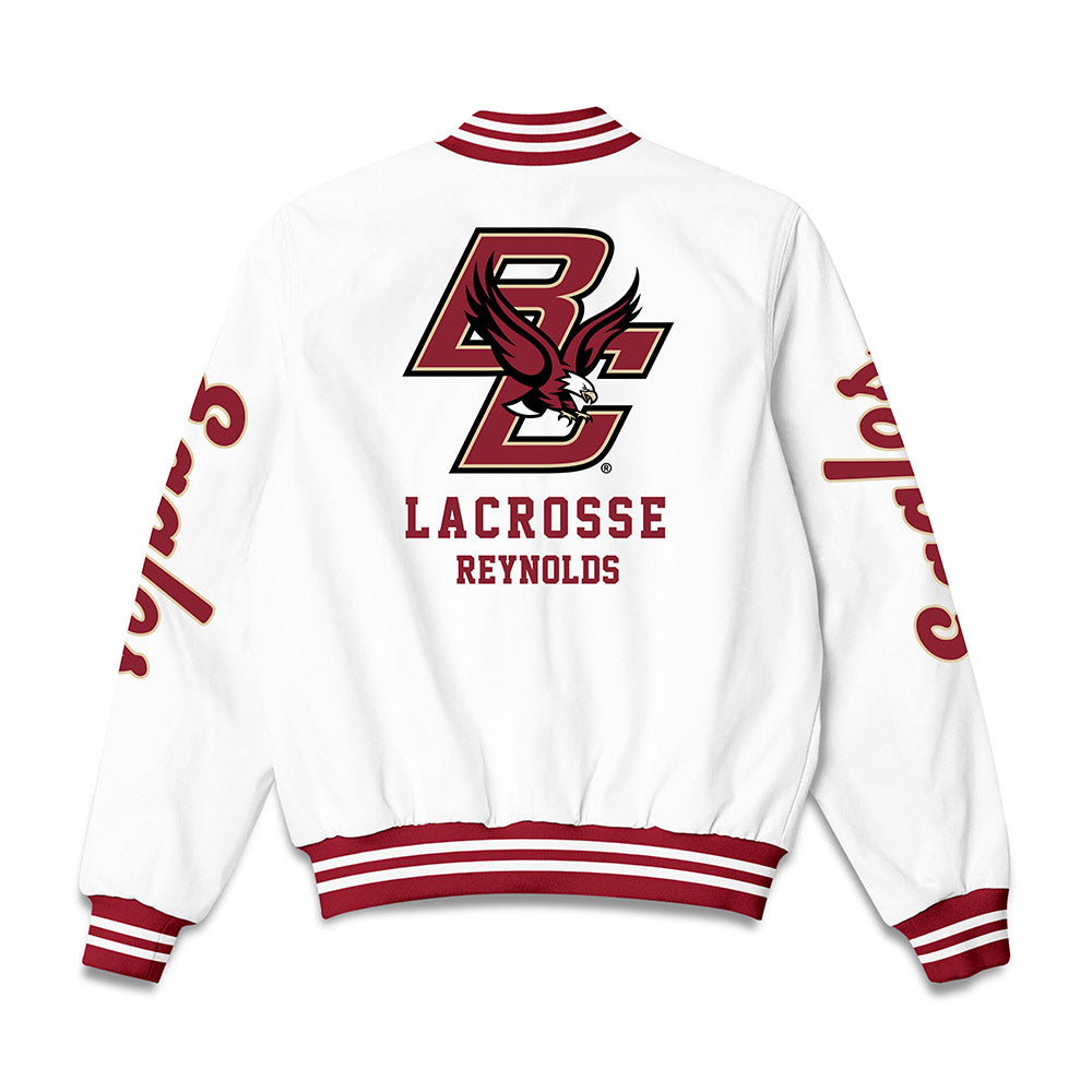 Boston College - NCAA Women's Lacrosse : Andrea Reynolds - Bomber Jacket