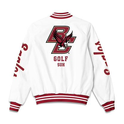 Boston College - NCAA Women's Golf : Danielle Suh - Bomber Jacket-1