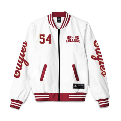 Boston College - NCAA Baseball : Karl Meyer - Bomber Jacket