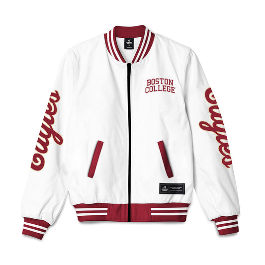 Boston College - NCAA Men's Swimming & Diving : Talmage Corey - Bomber Jacket