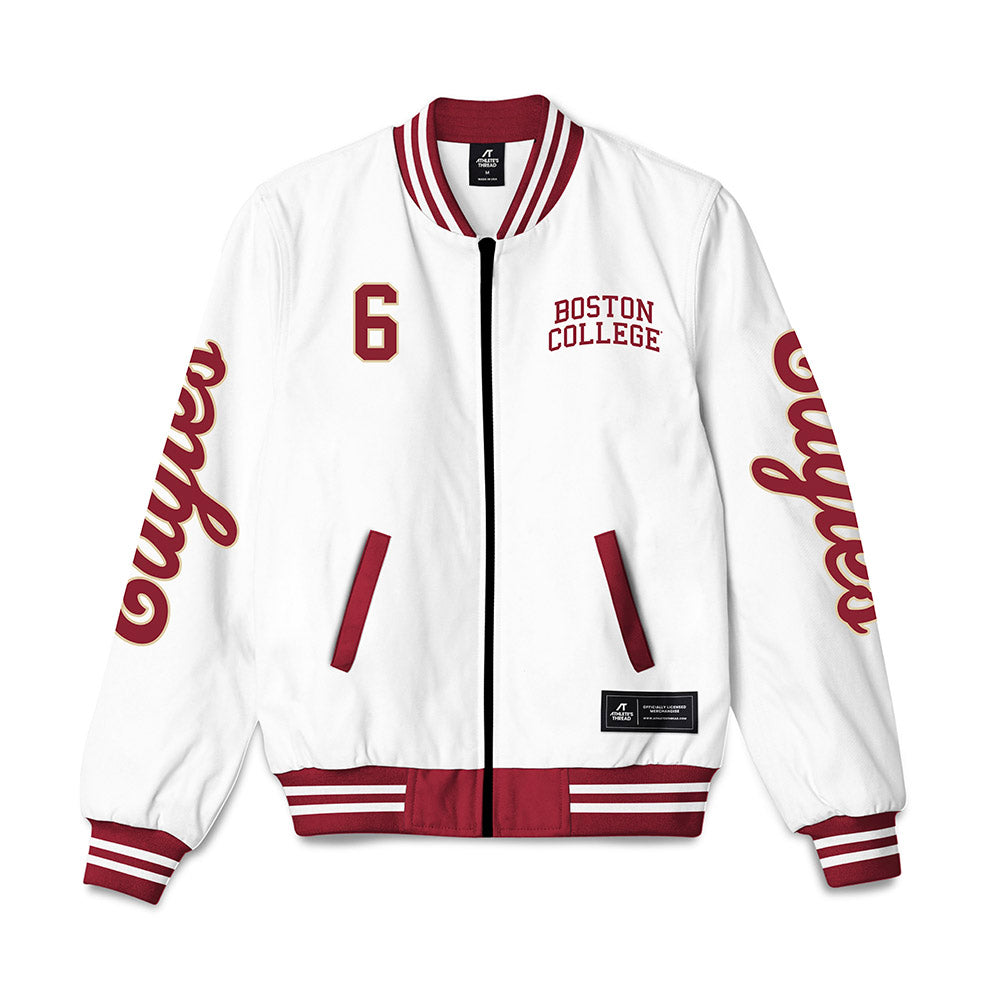 Boston College - NCAA Women's Lacrosse : Hanna Davis - Bomber Jacket-0
