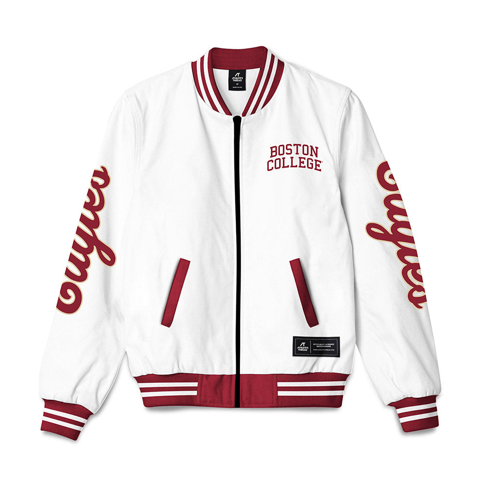 Boston College - NCAA Men's Tennis : Luke Levanat - Bomber Jacket-0