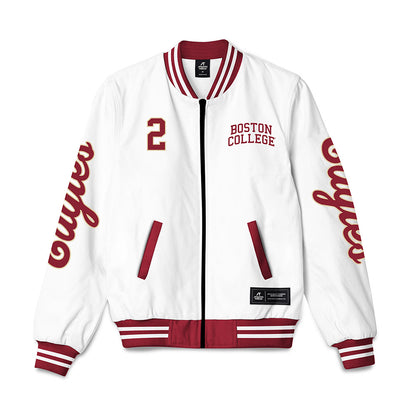 Boston College - NCAA Men's Ice Hockey : Eamon Powell - Bomber Jacket