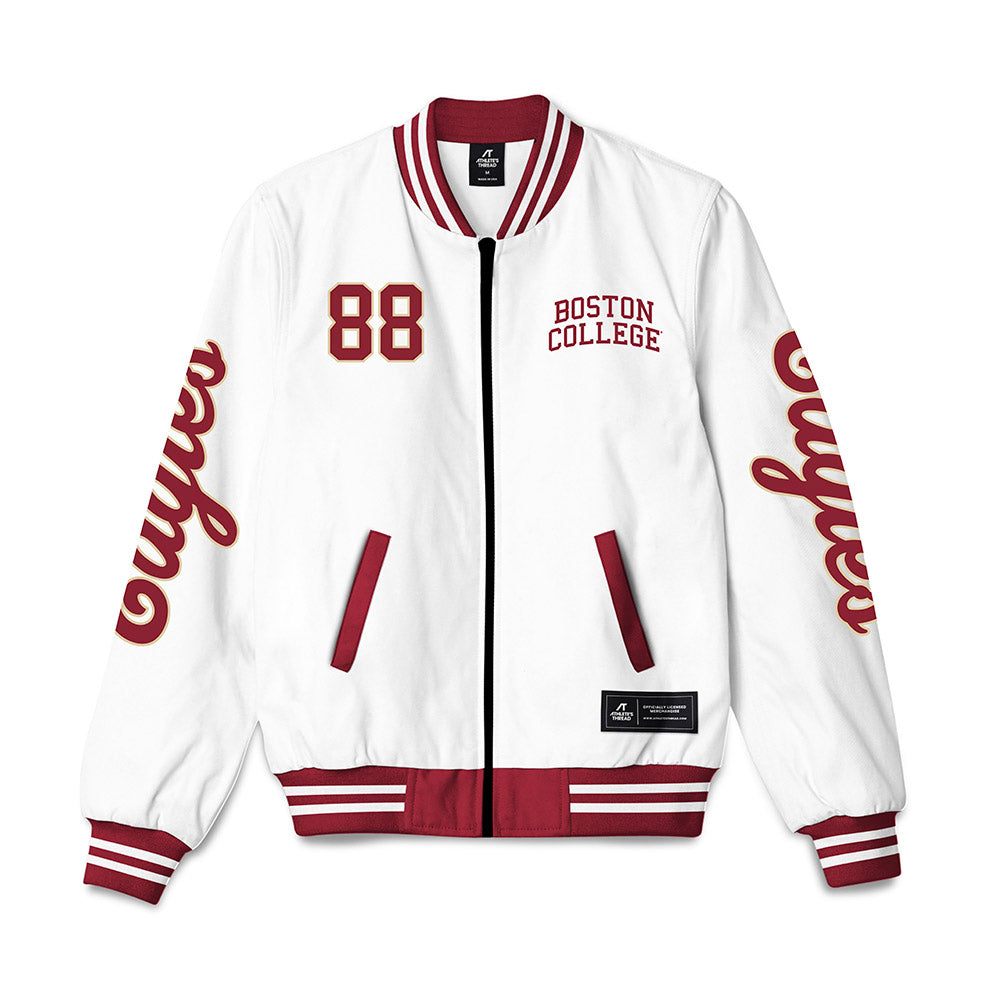 Boston College - NCAA Women's Lacrosse : Shea Dolce - Bomber Jacket-0