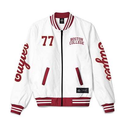 Boston College - NCAA Football : Michael Crounse - Bomber Jacket