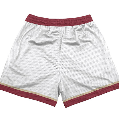 Boston College - NCAA Skiing : Pedro Holscher - White Shorts