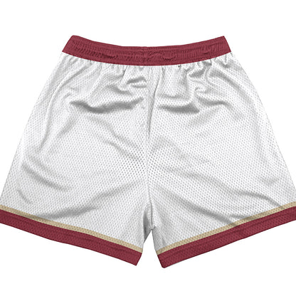 Boston College - NCAA Men's Soccer : Eligio Guarino - White Shorts