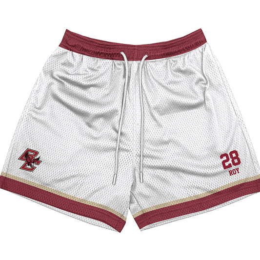 Boston College - NCAA Women's Ice Hockey : Gaby Roy - White Shorts