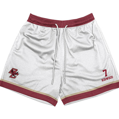 Boston College - NCAA Skiing : Nick Kirwood - White Shorts