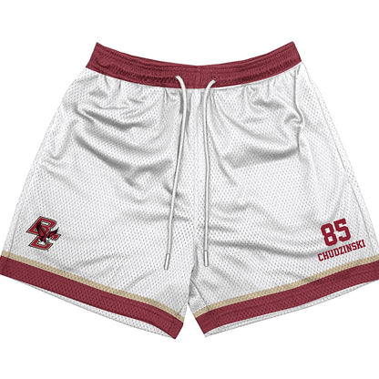 Boston College - NCAA Football : Kaelan Chudzinski - White Shorts-0