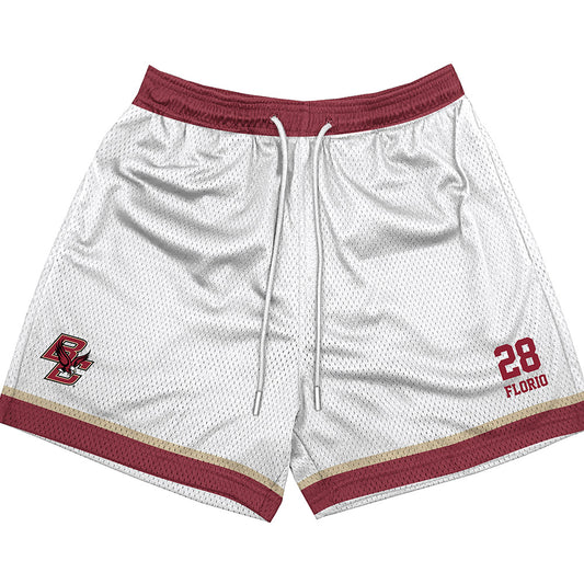 Boston College - NCAA Football : Shamus Florio - White Shorts-0