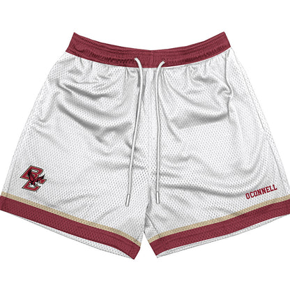 Boston College - NCAA Women's Rowing : Molly O'Connell - White Shorts-0