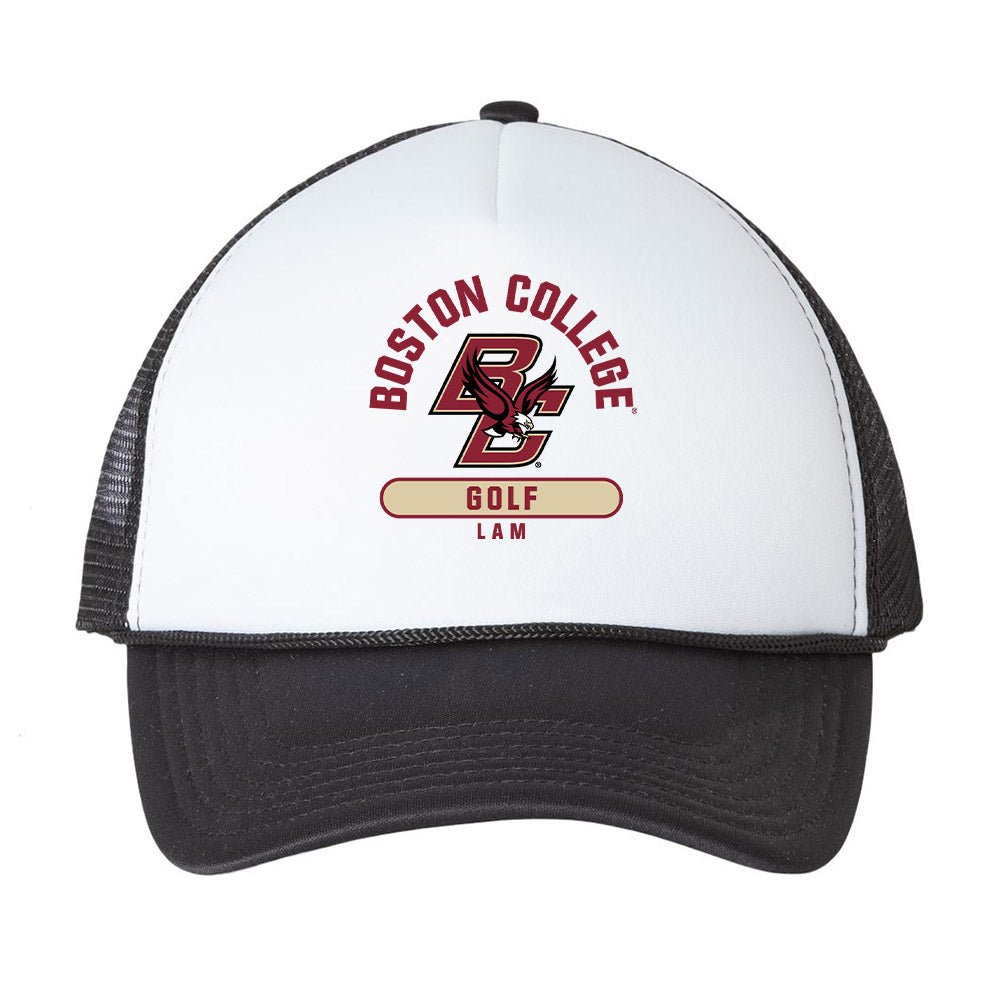 Boston College - NCAA Men's Golf : Markus Lam - Trucker Hat