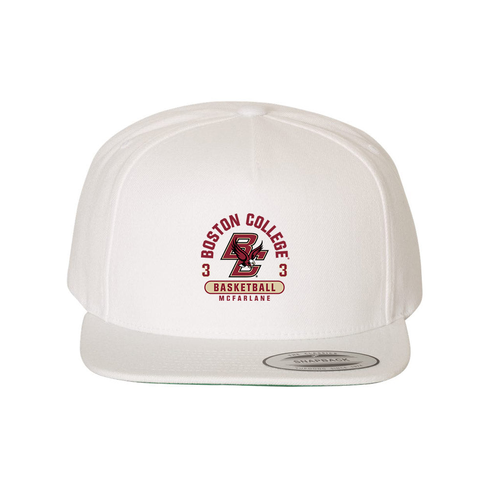 Boston College - NCAA Men's Basketball : Roger McFarlane - Snapback Hat