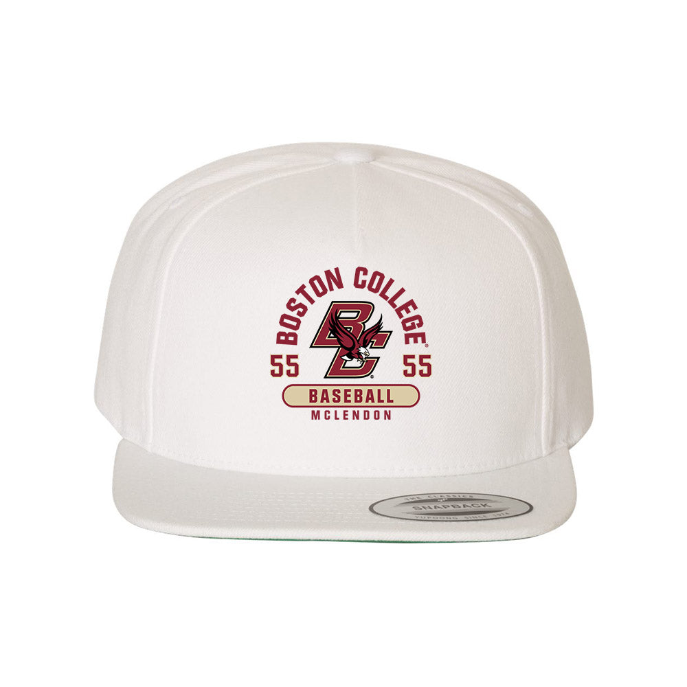 Boston College - NCAA Baseball : Stephen McLendon - Snapback Hat