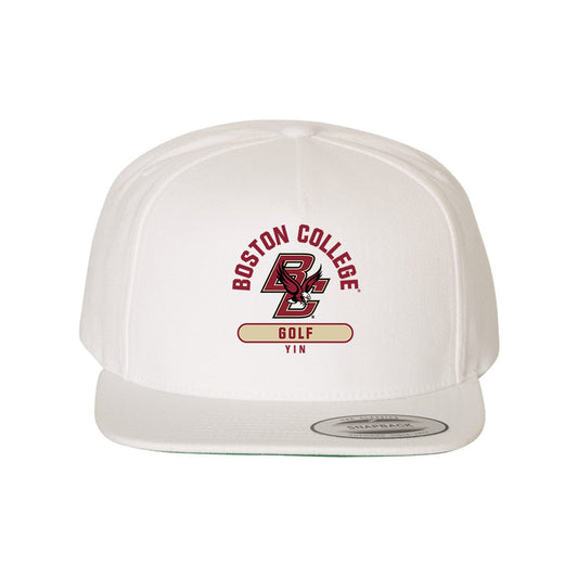 Boston College - NCAA Men's Golf : Tony Yin - Snapback Hat-0