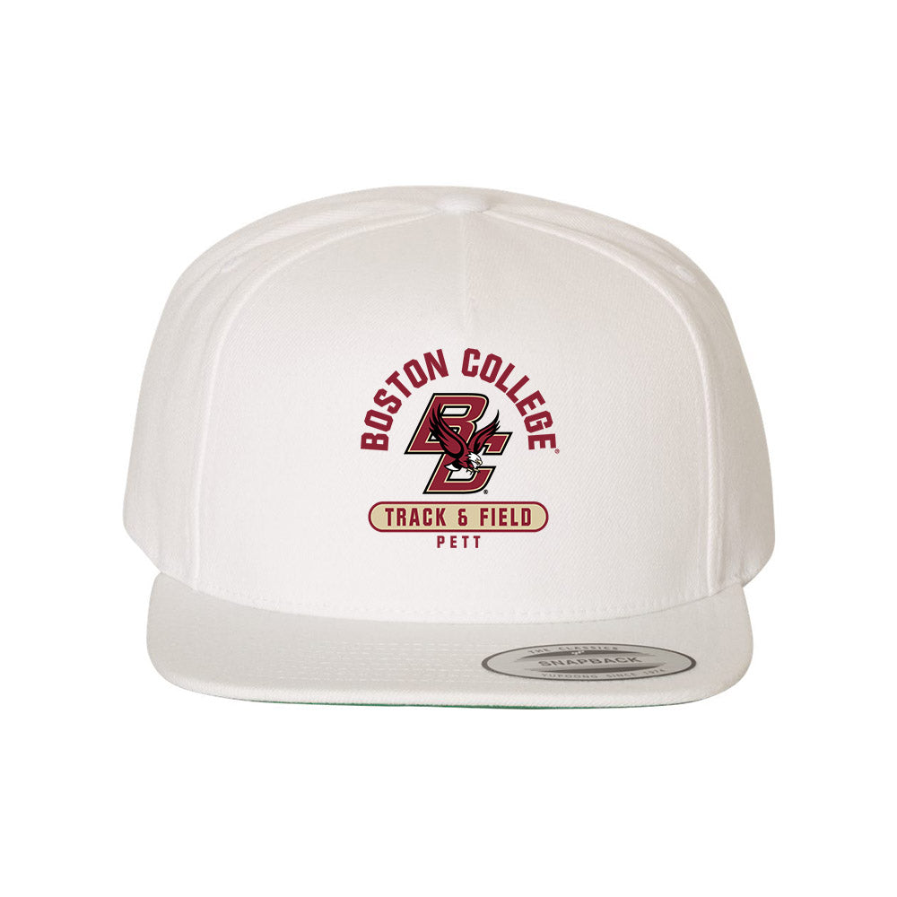 Boston College - NCAA Men's Track & Field : Owen Pett - Snapback Hat-0