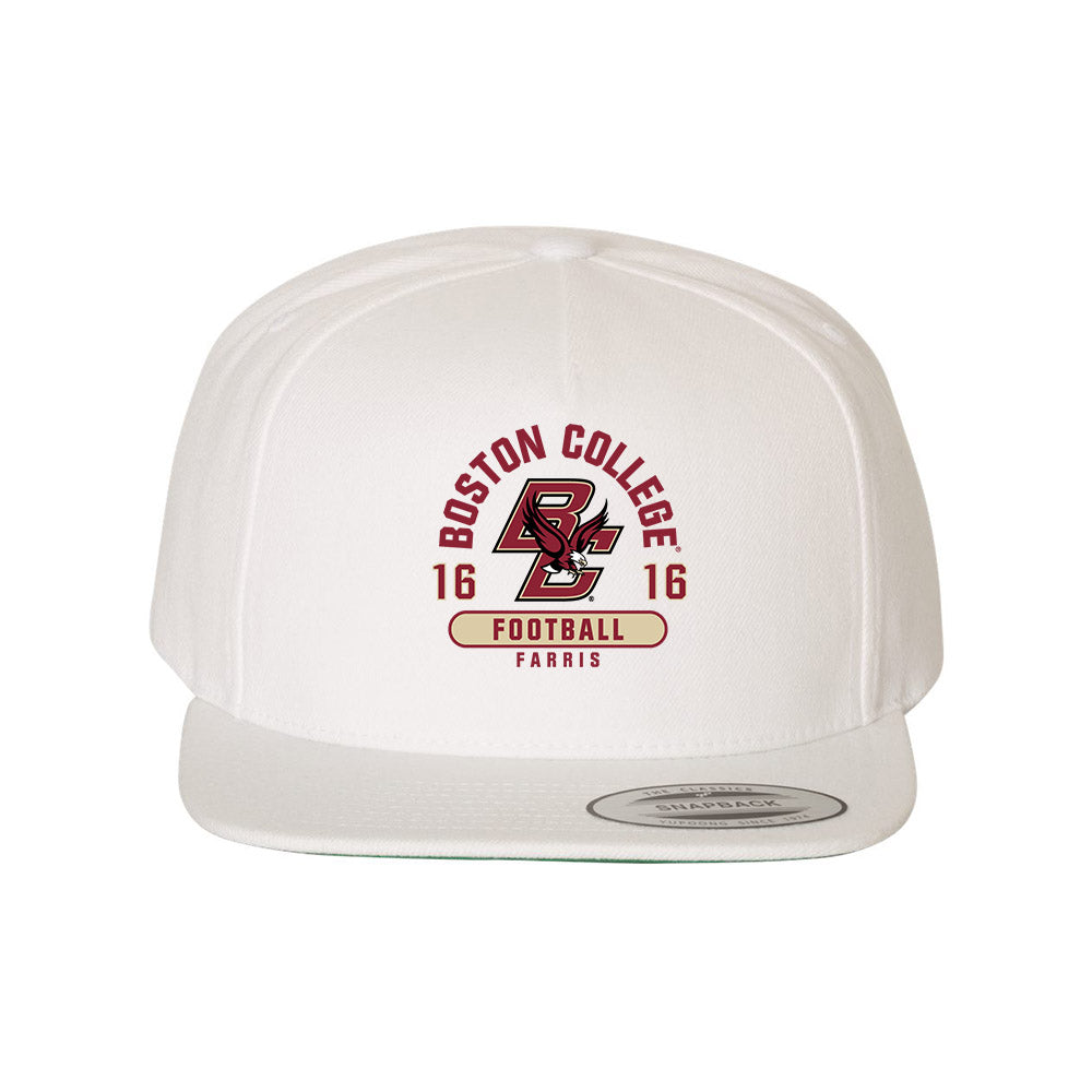Boston College - NCAA Football : Isaiah Farris - Snapback Hat-0