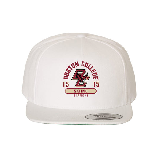 Boston College - NCAA Skiing : Ryan Bianchi - Snapback Hat-0