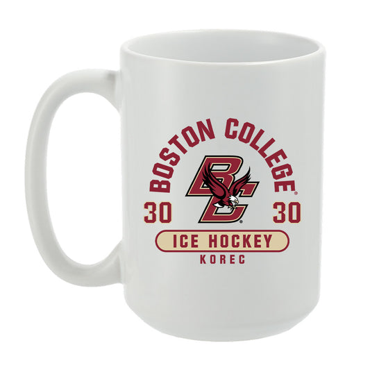 Boston College - NCAA Men's Ice Hockey : J�n Korec - Coffee Mug