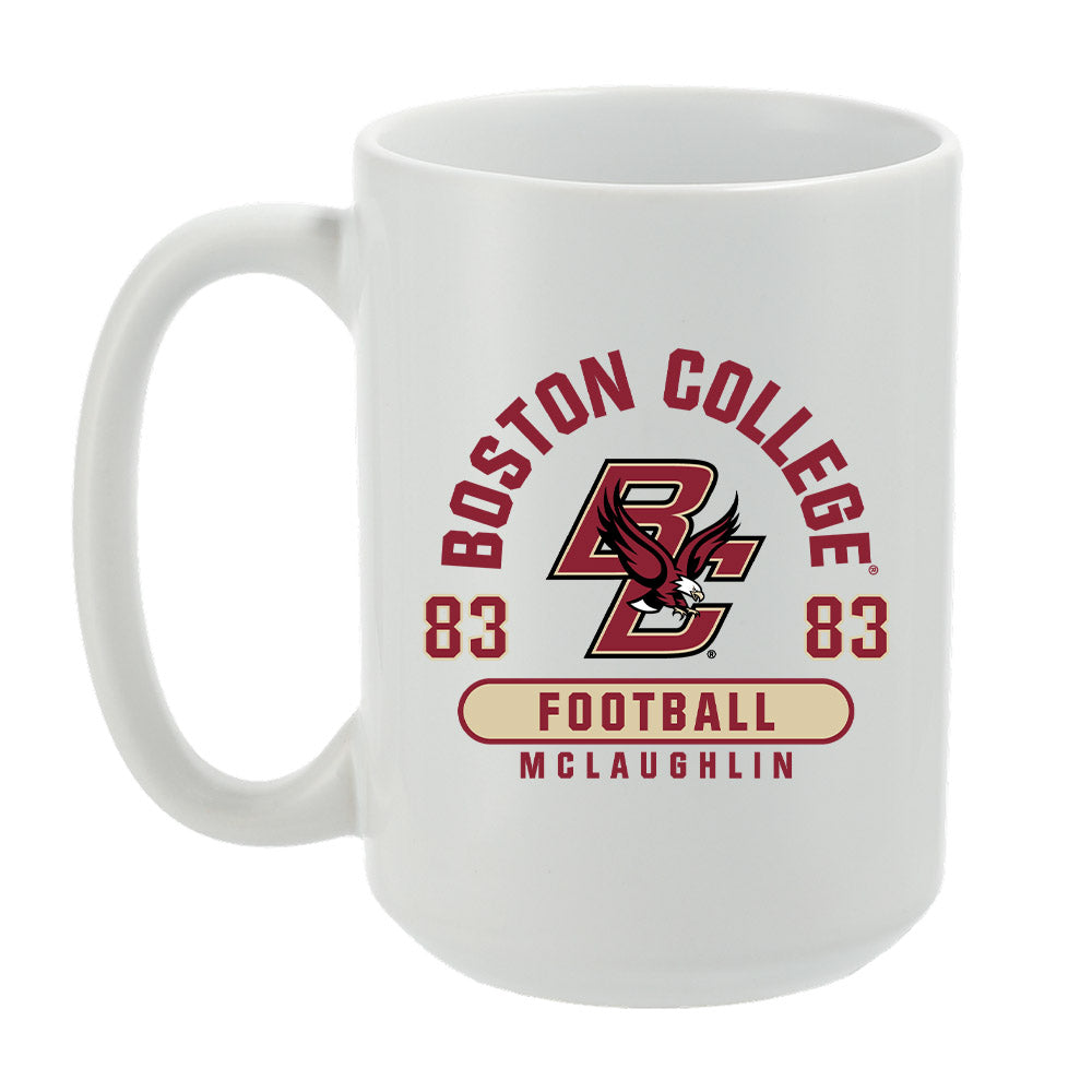 Boston College - NCAA Football : Luke McLaughlin - Coffee Mug