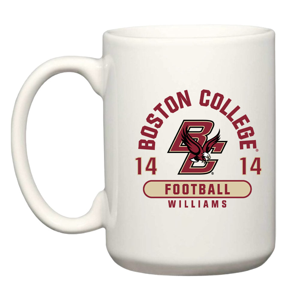 Boston College - NCAA Football : Jalon Williams - Coffee Mug