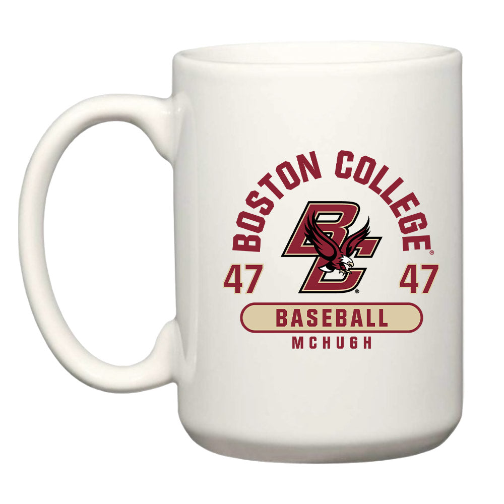 Boston College - NCAA Baseball : Nate Mchugh - Coffee Mug