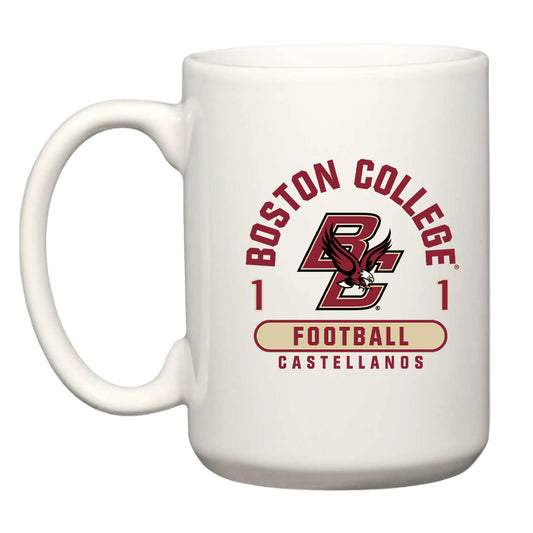 Boston College - NCAA Football : Thomas Castellanos - Coffee Mug