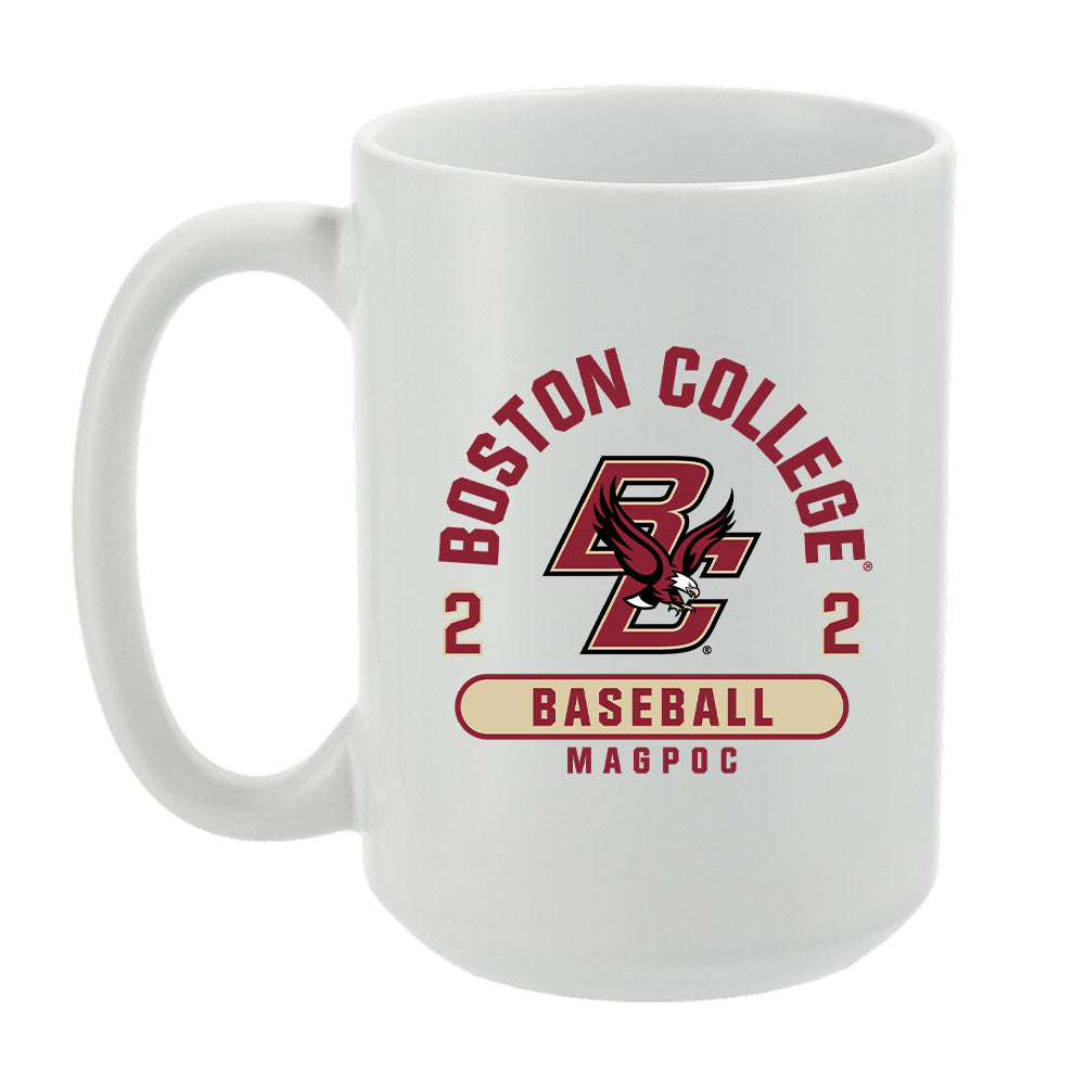 Boston College - NCAA Baseball : Adam Magpoc - Coffee Mug