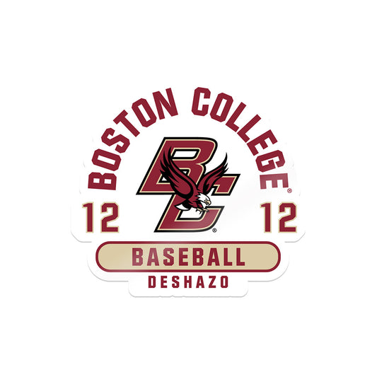 Boston College - NCAA Baseball : Owen DeShazo - Sticker