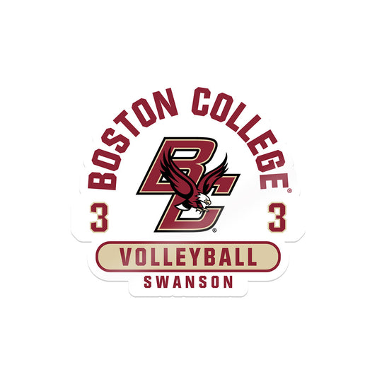 Boston College - NCAA Women's Volleyball : Chandler Swanson - Sticker