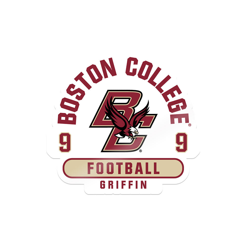 Boston College - NCAA Football : Josiah Griffin - Sticker