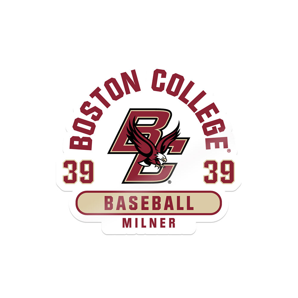 Boston College - NCAA Baseball : Beck Milner - Sticker