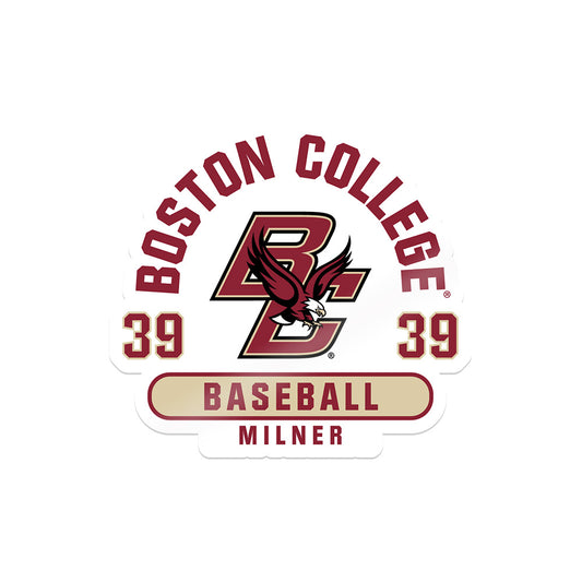 Boston College - NCAA Baseball : Beck Milner - Sticker