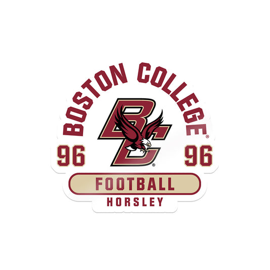 Boston College - NCAA Football : Cam Horsley - Sticker