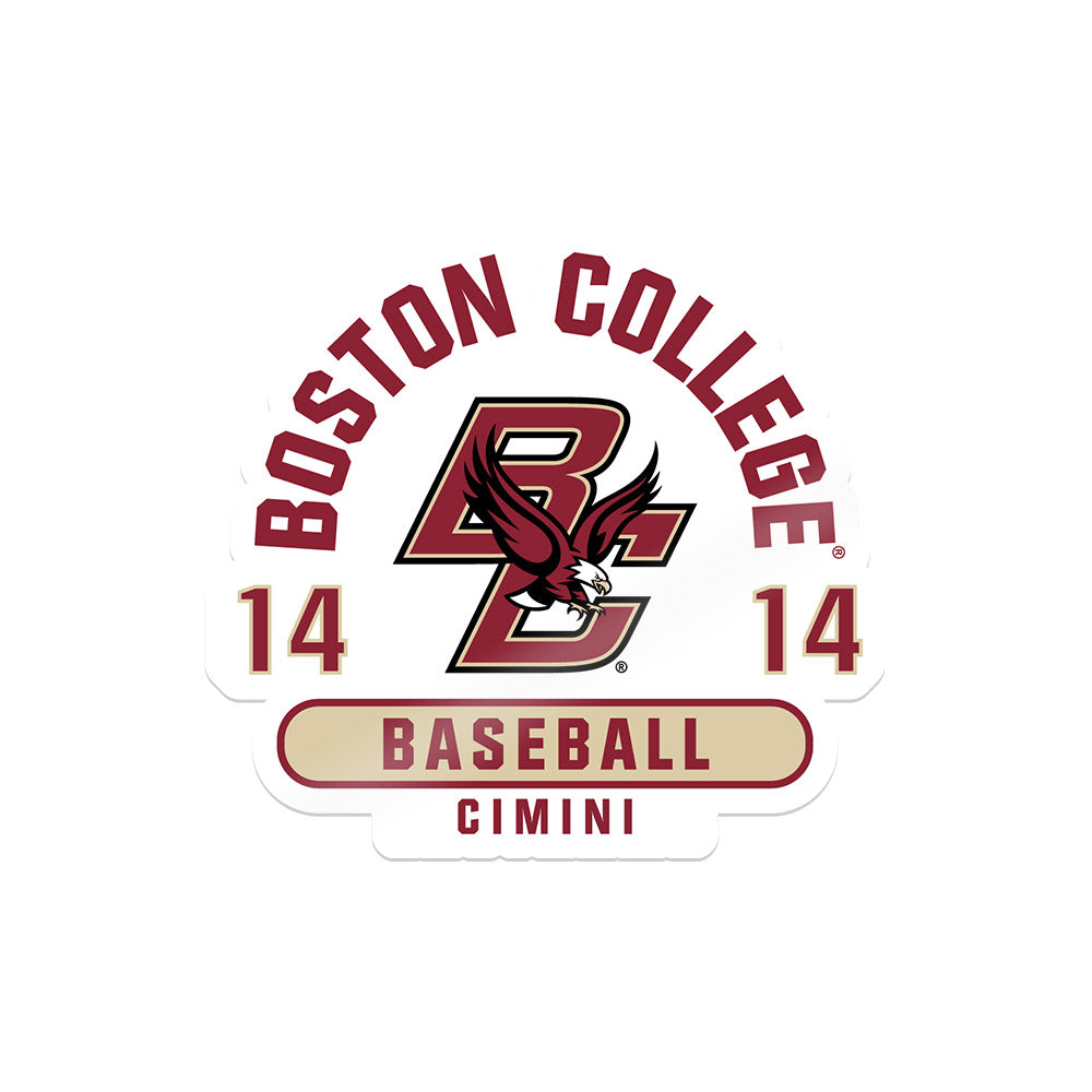 Boston College - NCAA Baseball : Vince Cimini - Sticker