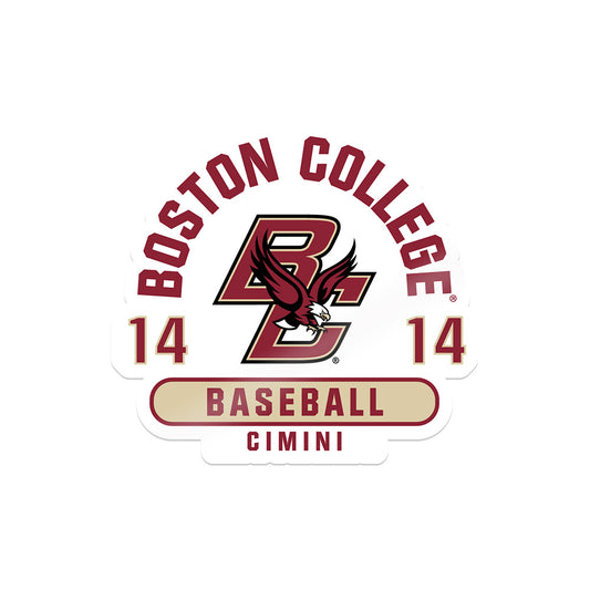 Boston College - NCAA Baseball : Vince Cimini - Sticker