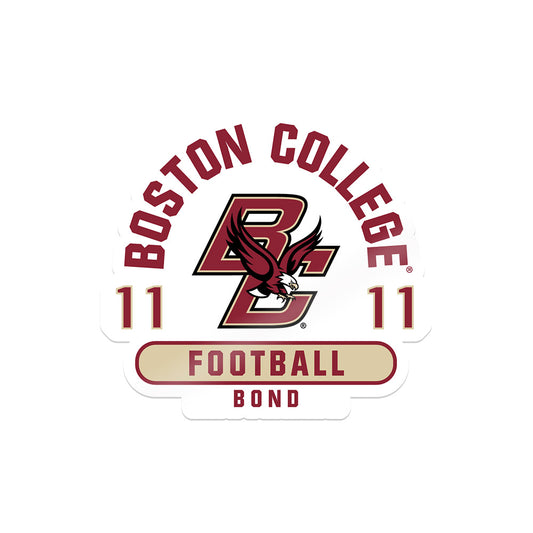 Boston College - NCAA Football : Lewis Bond - Sticker