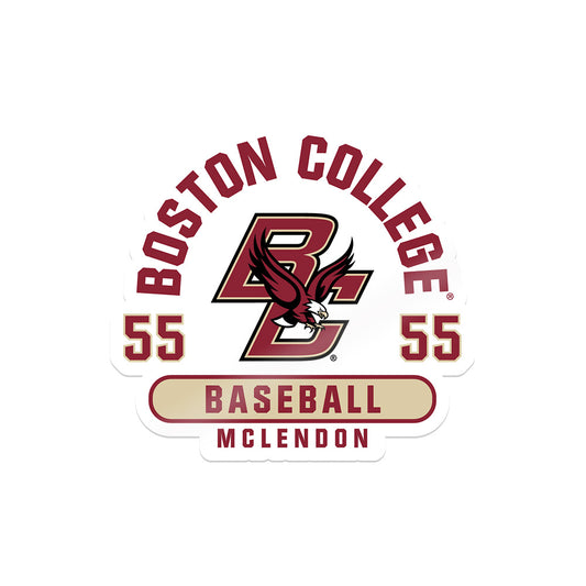 Boston College - NCAA Baseball : Stephen McLendon - Sticker