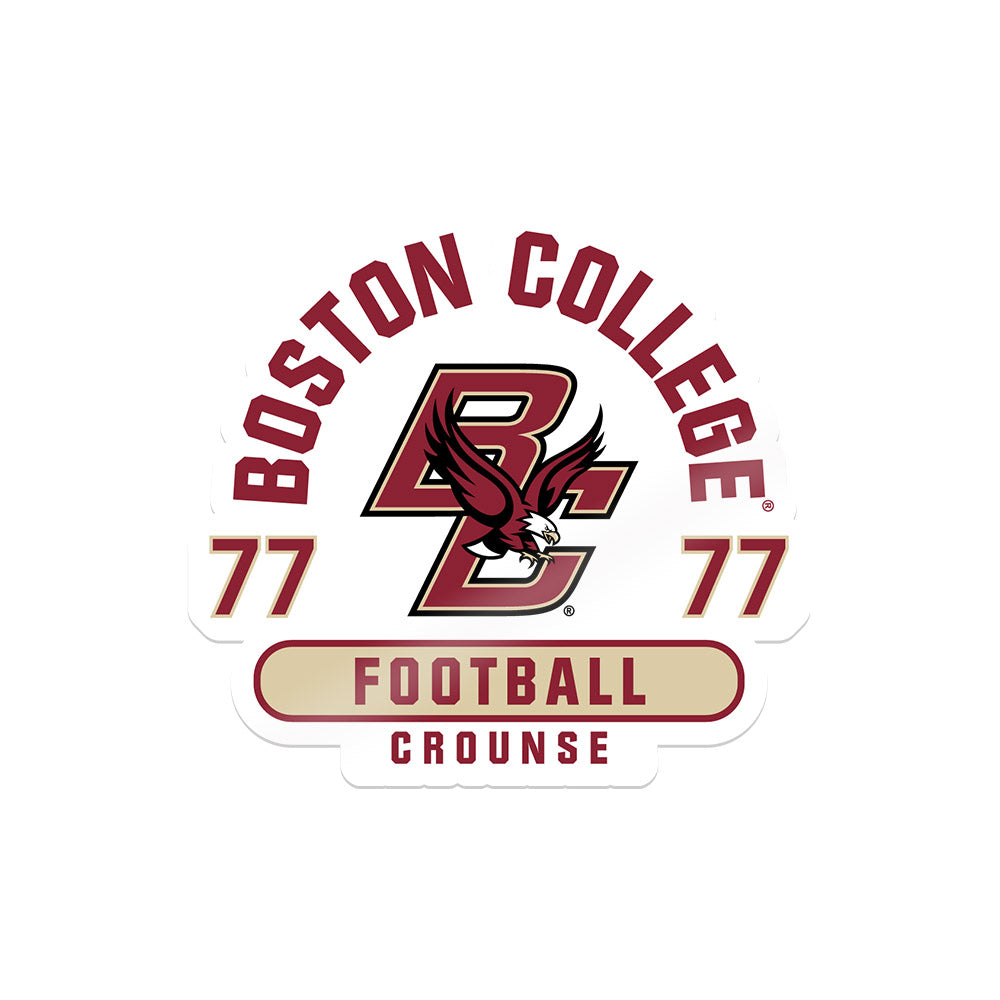 Boston College - NCAA Football : Michael Crounse - Sticker