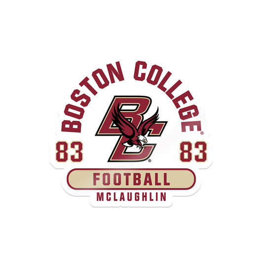 Boston College - NCAA Football : Luke McLaughlin - Sticker