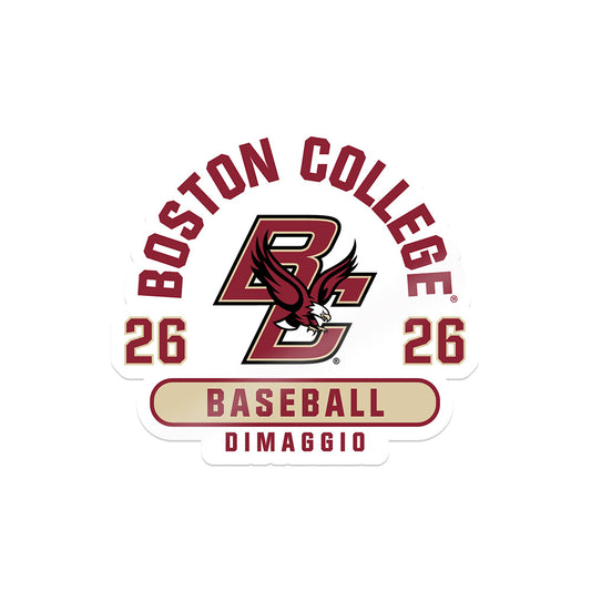 Boston College - NCAA Baseball : Ryan DiMaggio - Sticker