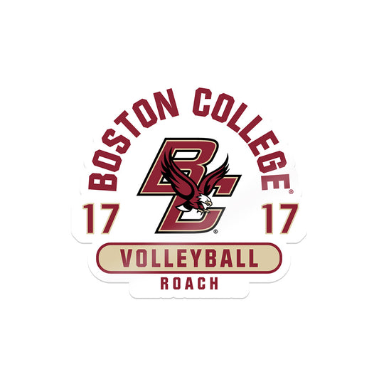 Boston College - NCAA Women's Volleyball : Cornelia Roach - Sticker